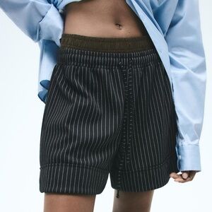 NWT Zara Pinstripe Shorts
